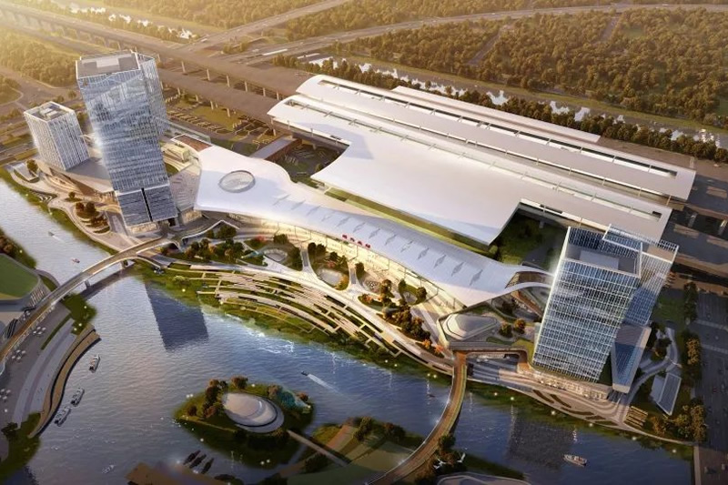 高铁绍兴北站TOD综合体