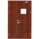 木质烤漆防火门